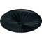 Ekena Millwork Leandros Ceiling Medallion (Fits Canopies up to 5"), 33 1/8"OD x 3 1/2"ID x 1 3/8"P, Night Shade CM33LENSF - alternate 3